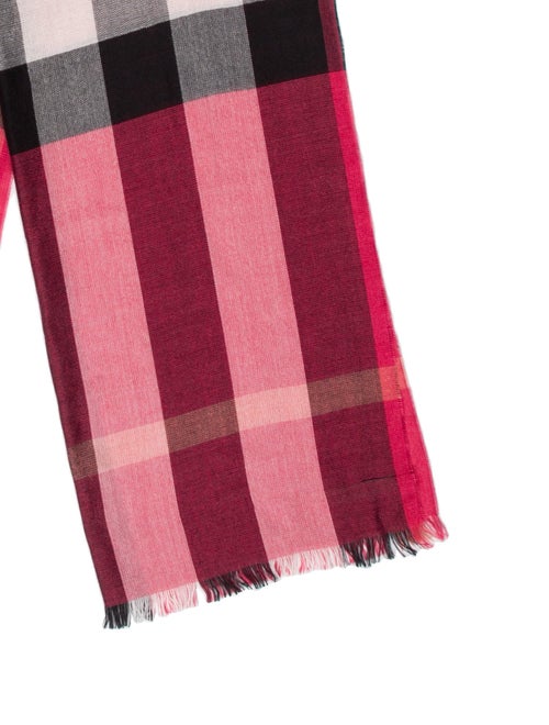 Burberry Silk Striped Scarf