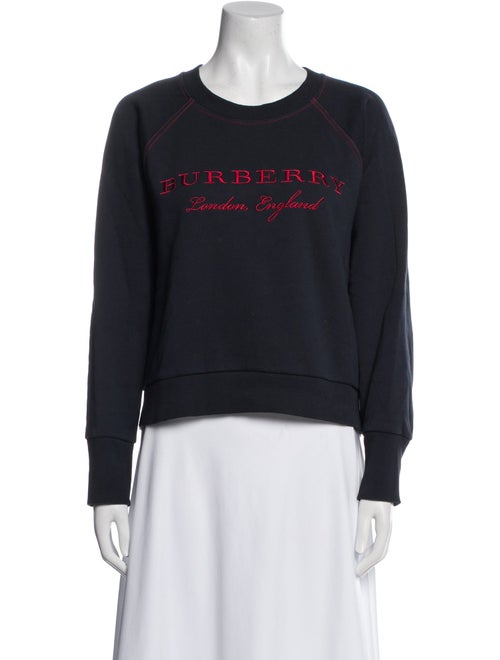 Burberry Graphic Print Crew Neck Sweatshirt