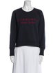 Burberry Graphic Print Crew Neck Sweatshirt