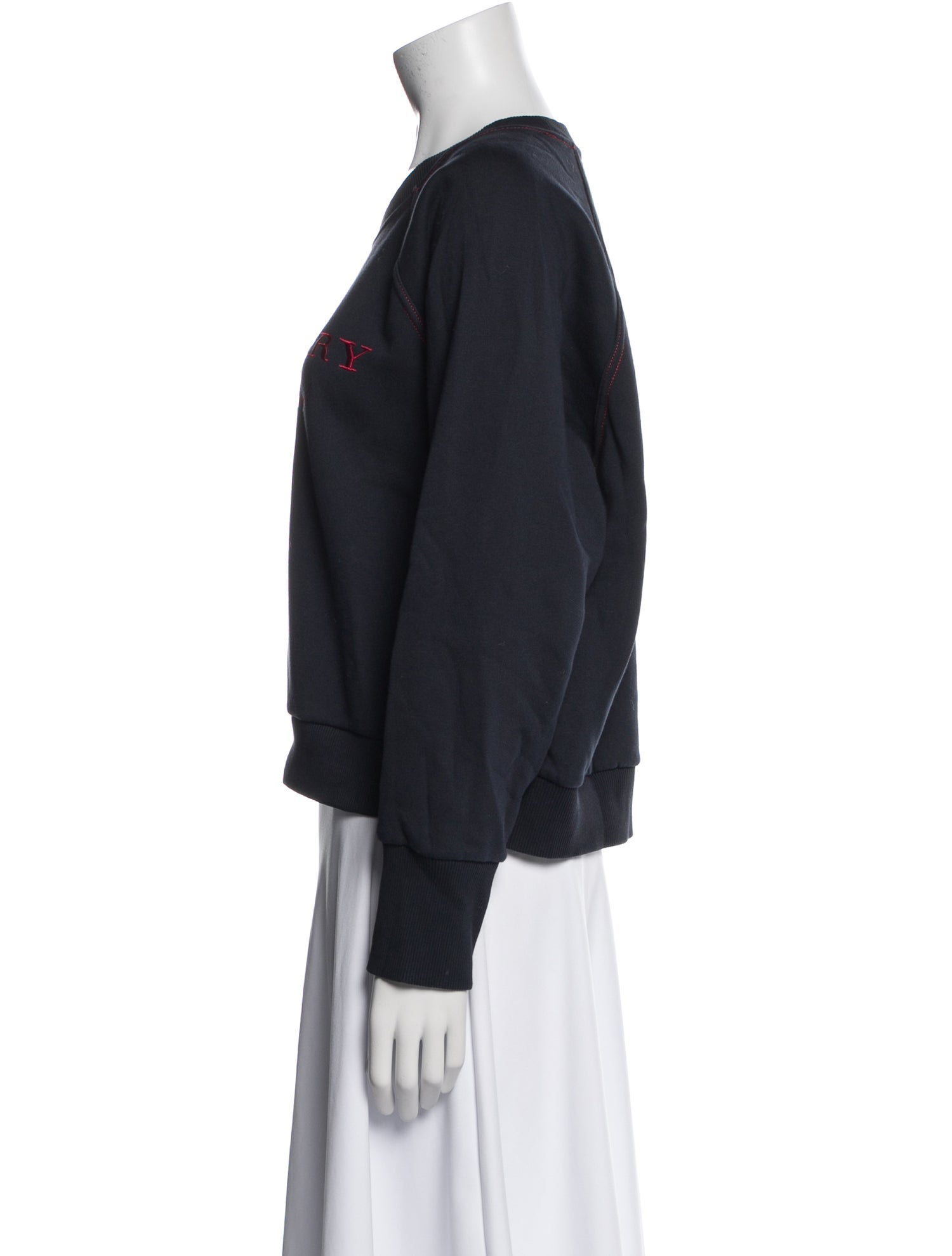 Burberry Graphic Print Crew Neck Sweatshirt