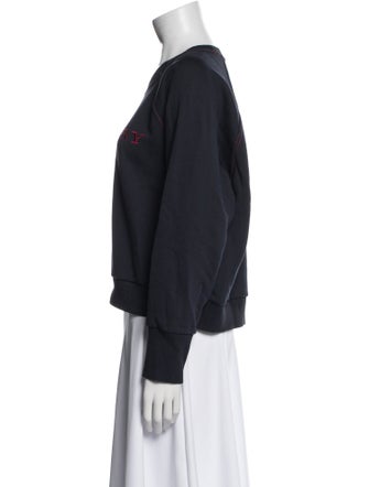 Burberry Graphic Print Crew Neck Sweatshirt