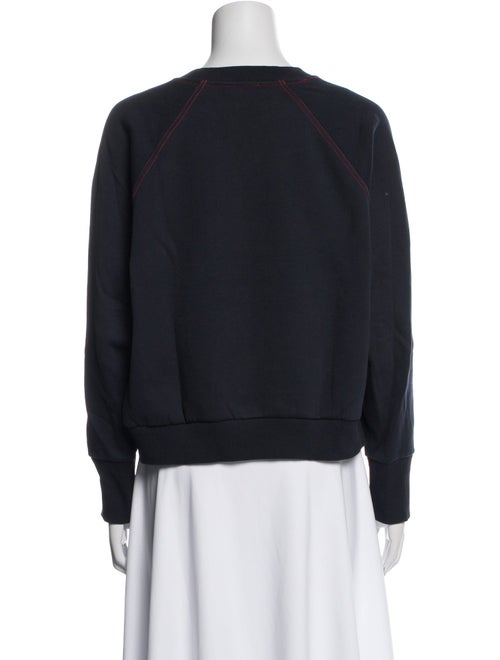 Burberry Graphic Print Crew Neck Sweatshirt