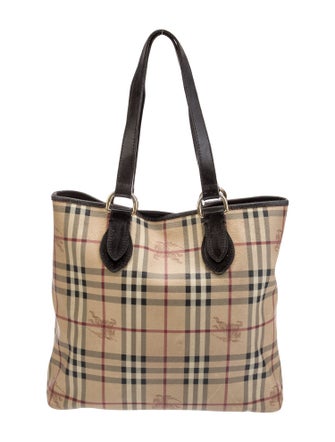 Burberry Haymarket Check Tote