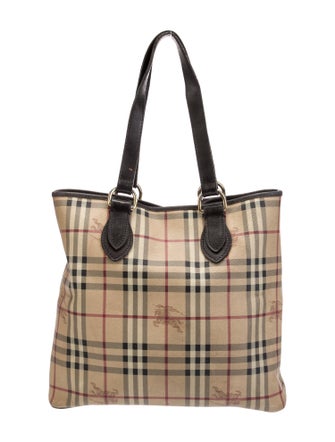 Burberry Haymarket Check Tote