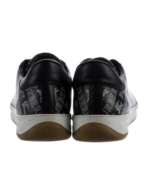 Burberry Leather Printed Sneakers