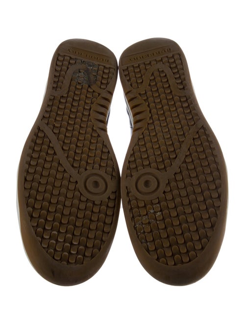 Burberry Leather Printed Sneakers