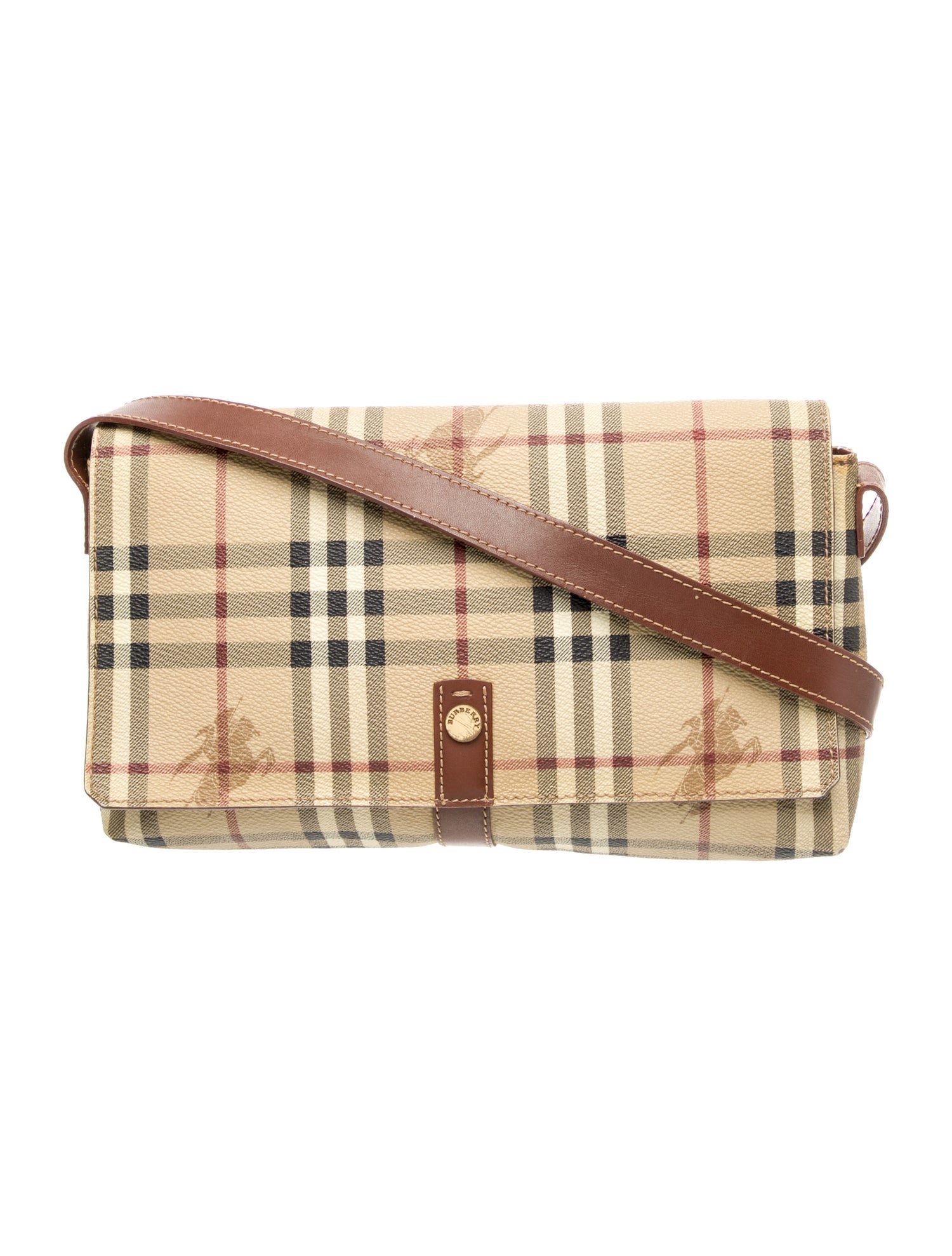 Burberry London Haymarket Check Shoulder Bag