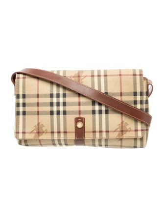 Burberry London Haymarket Check Shoulder Bag