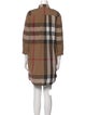 Burberry Plaid Print Mini Dress