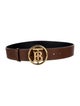 Burberry Leather Belt