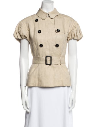 Burberry Linen Evening Jacket