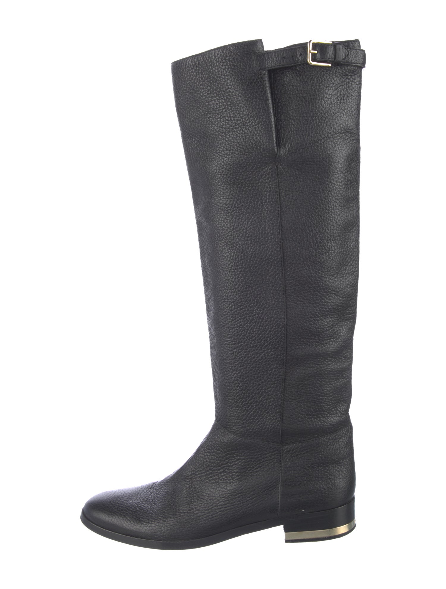 Burberry Leather Riding Boots