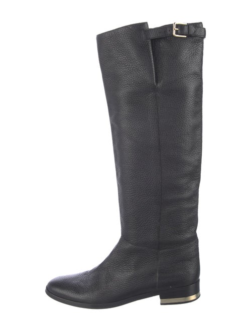 Burberry Leather Riding Boots