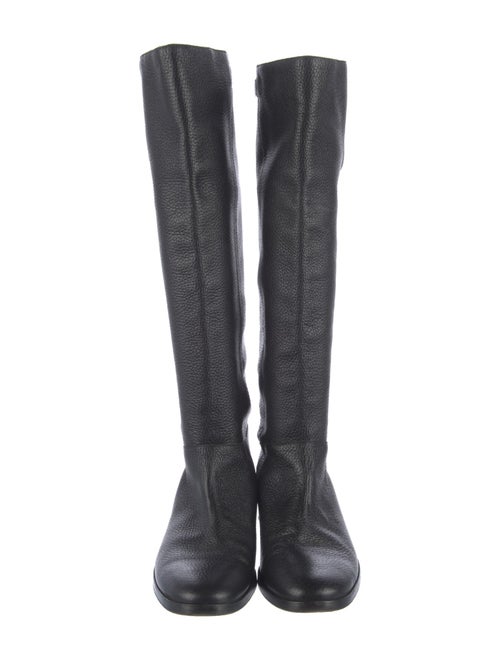 Burberry Leather Riding Boots