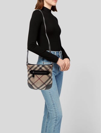 Burberry Nova Check Shoulder Bag
