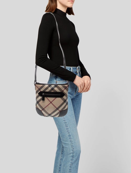 Burberry Nova Check Shoulder Bag