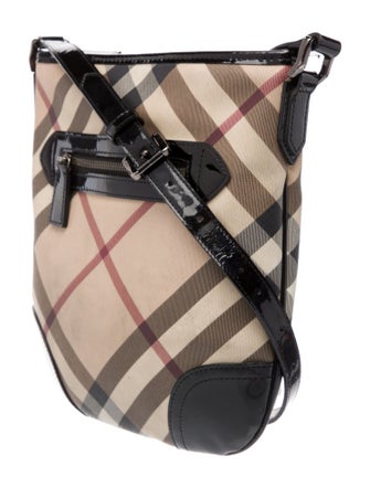 Burberry Nova Check Shoulder Bag