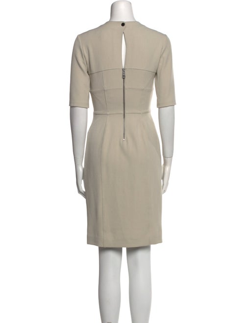 Burberry V-Neck Mini Dress