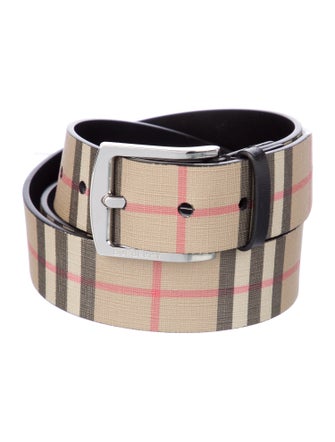 Burberry House Check Pattern Waist Belt