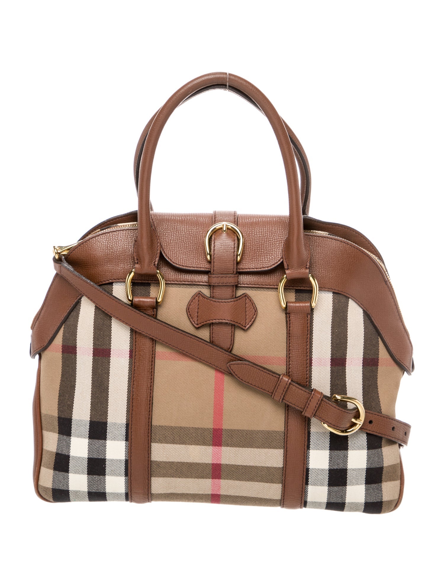 Burberry House Check Top Handle Bag