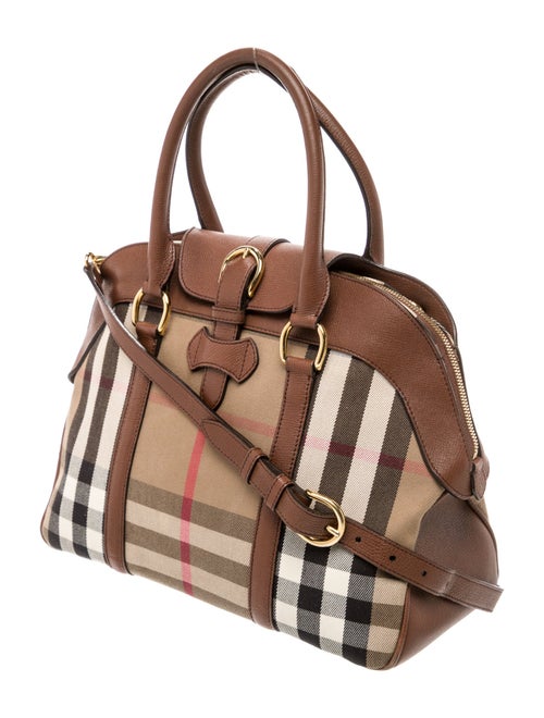 Burberry House Check Top Handle Bag