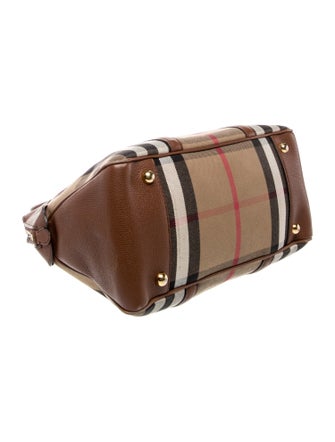 Burberry House Check Top Handle Bag
