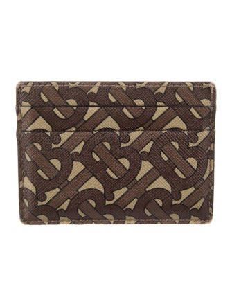 Burberry TB Monogram Printed Card Holder