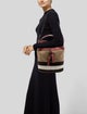 Burberry Exploded Check Bucket Bag