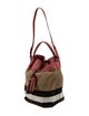 Burberry Exploded Check Bucket Bag