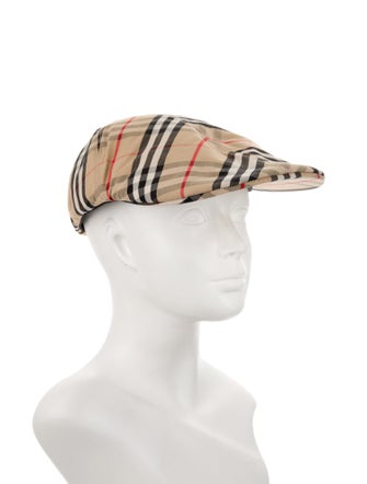 Burberry Cotton Long Bill Cap