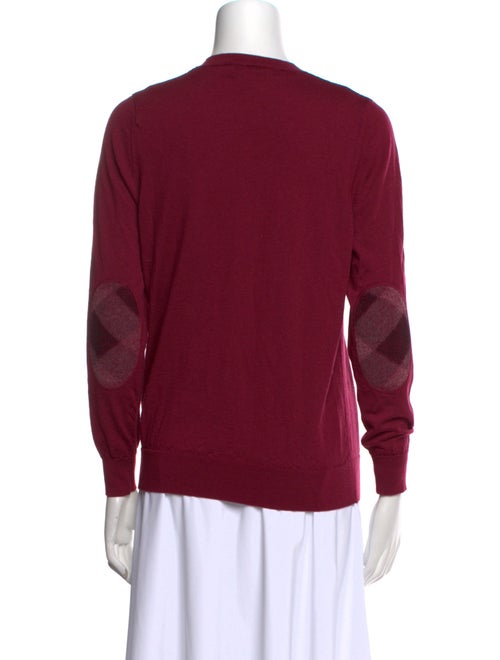 Burberry Merino Wool Crew Neck Sweater