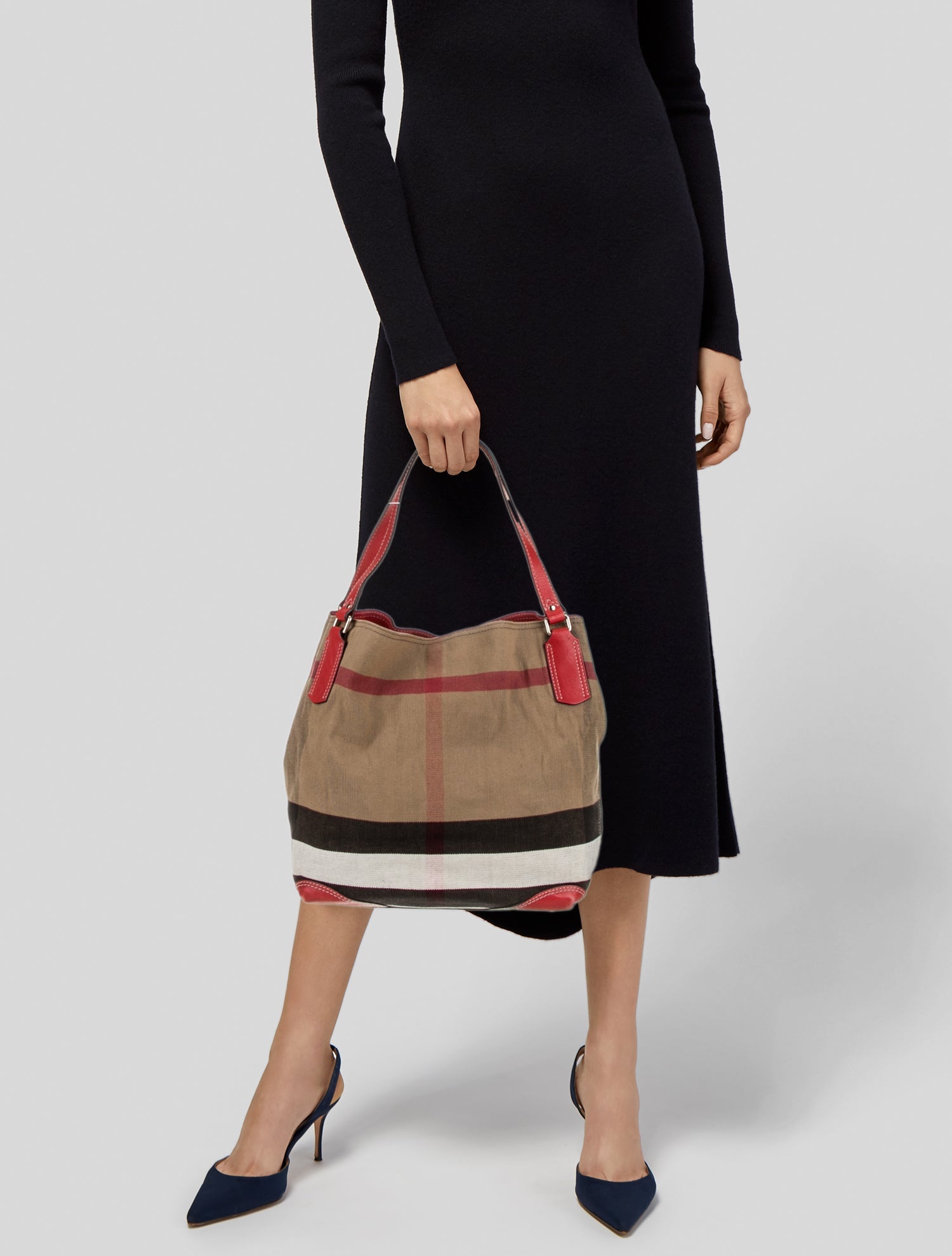 Burberry House Check Bucket Bag