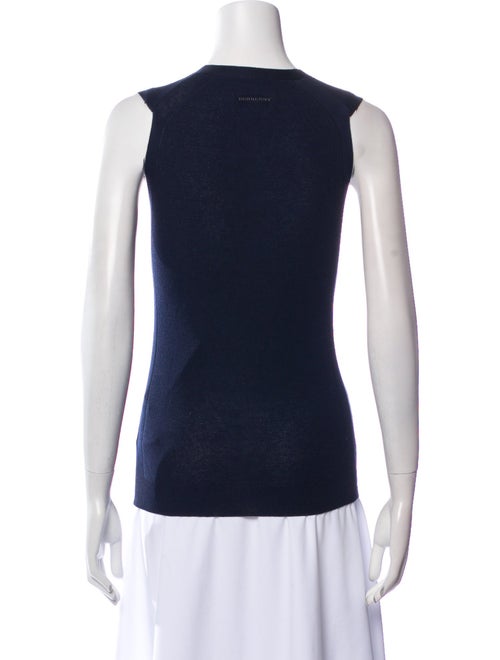 Burberry Silk V-Neck Top