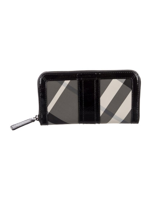 Burberry Nylon Printed Continental Wallet