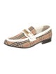 Burberry Canvas Printed Loafers