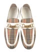 Burberry Canvas Printed Loafers