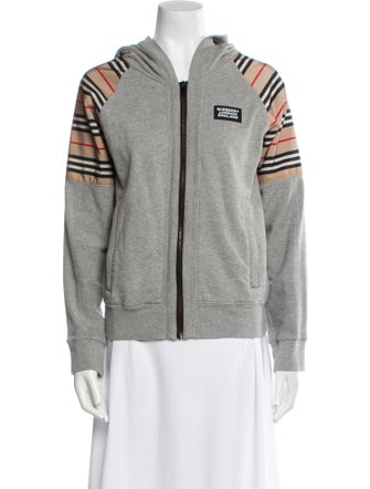 Burberry Striped Bomber Jacket