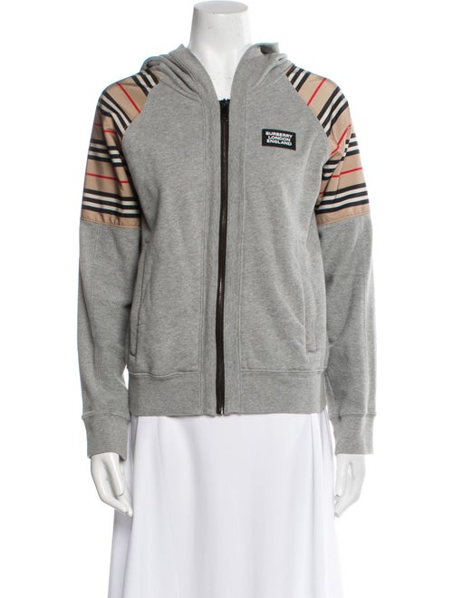 Burberry Striped Bomber Jacket
