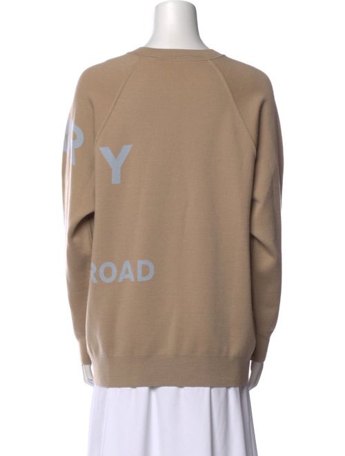 Burberry Merino Wool Printed Sweater