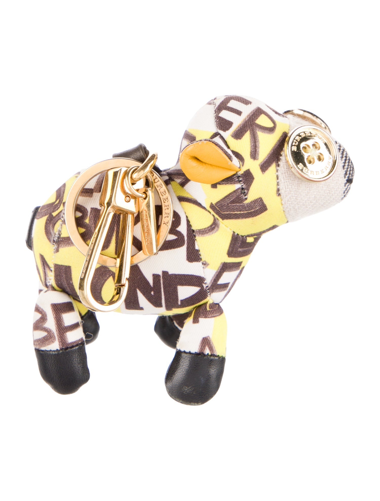 Burberry Lamb-Shaped Logo Motif Keychain