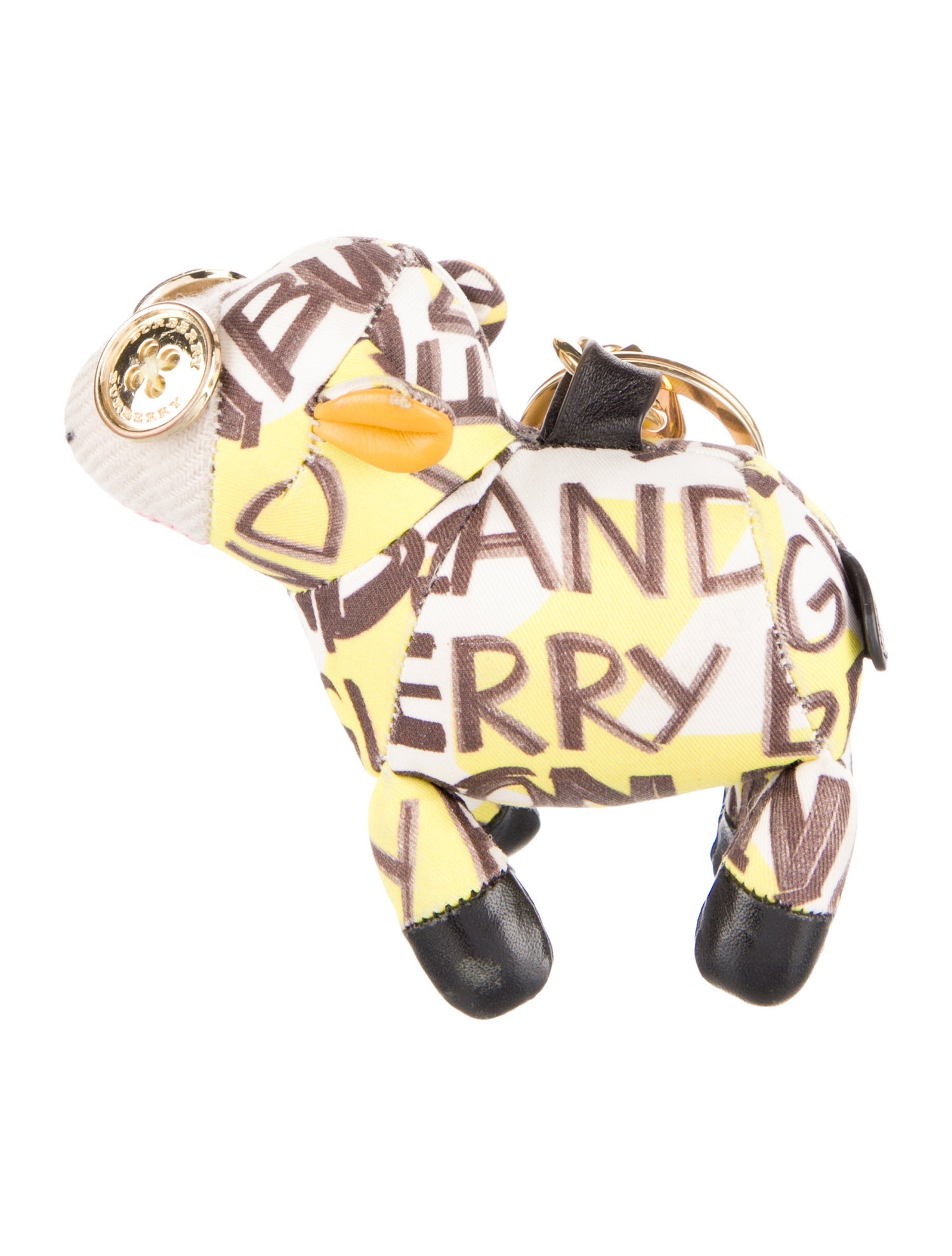 Burberry Lamb-Shaped Logo Motif Keychain