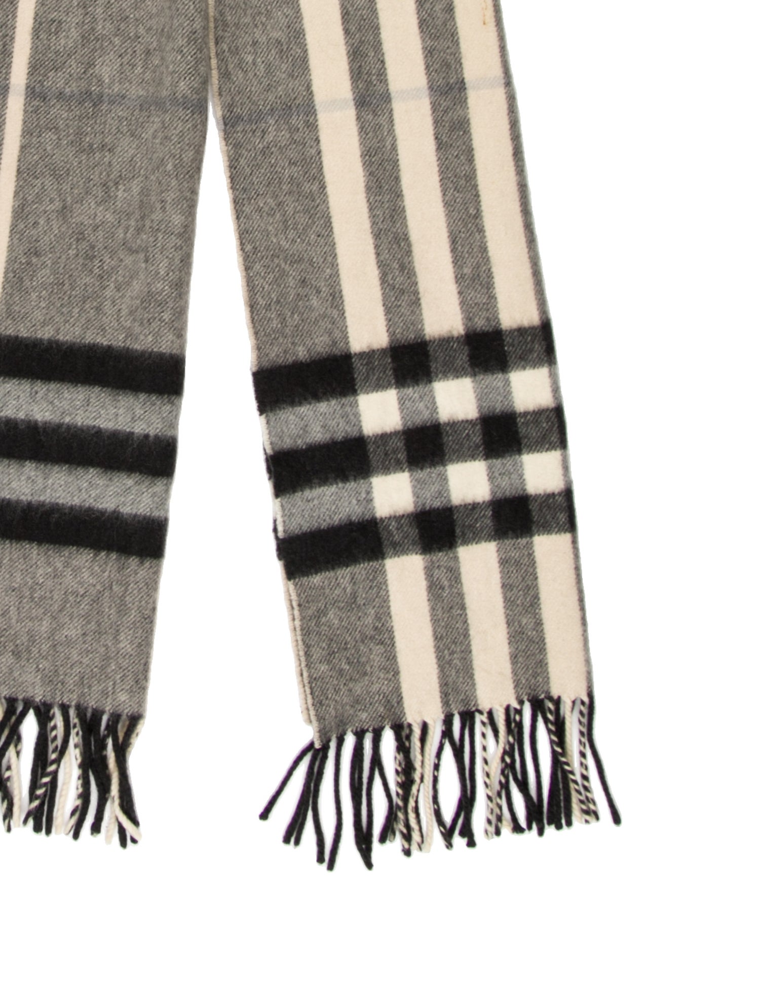 Burberry Cashmere Striped Scarf