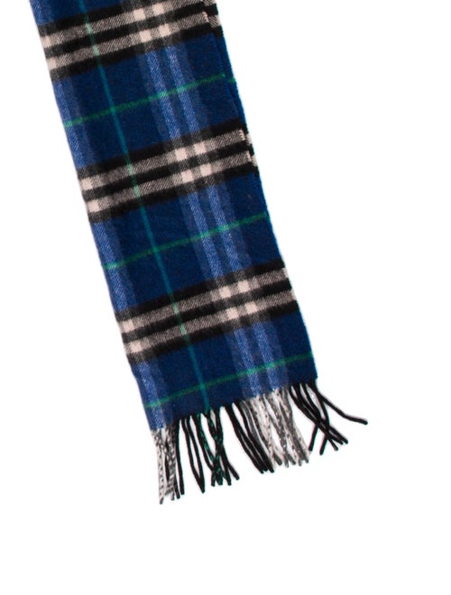 Burberry Cashmere Striped Scarf