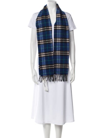 Burberry Cashmere Striped Scarf