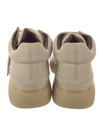 Burberry Suede Lace-Up Boots