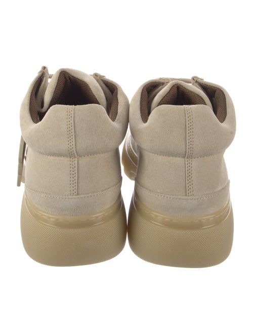 Burberry Suede Lace-Up Boots