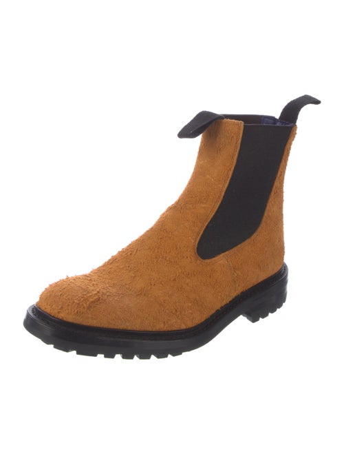 Burberry Tricker's Suede Chelsea Boots