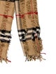 Burberry Cashmere House Check Pattern Scarf