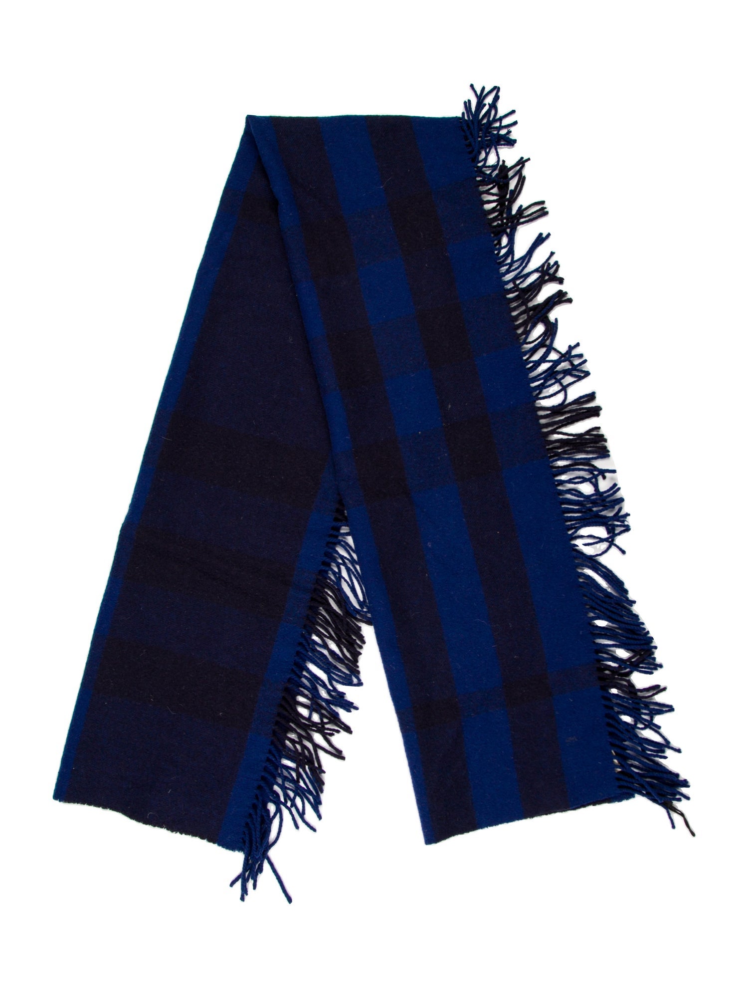 Burberry Merino Wool Striped Scarf