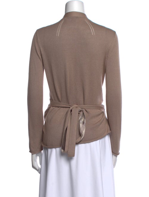 Burberry Silk V-Neck Sweater